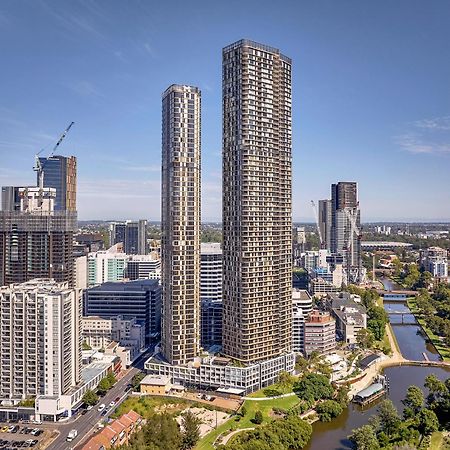 Meriton Suites George Street, Parramatta Sydney Buitenkant foto