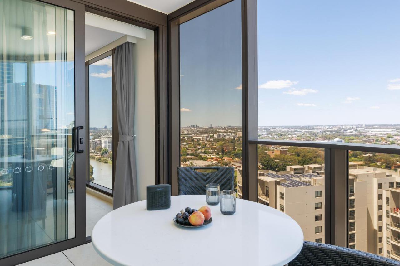 Meriton Suites George Street, Parramatta Sydney Buitenkant foto