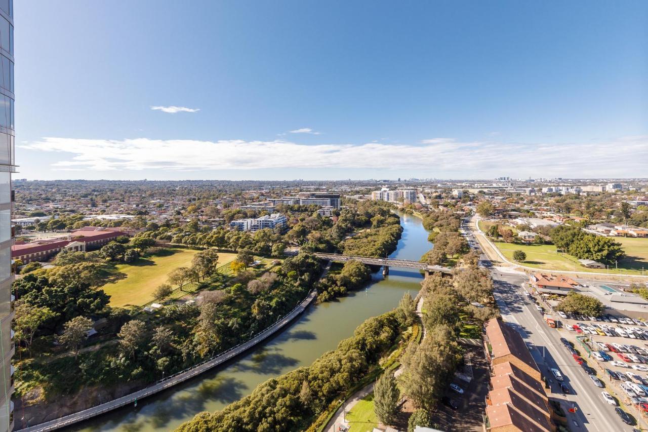 Meriton Suites George Street, Parramatta Sydney Buitenkant foto