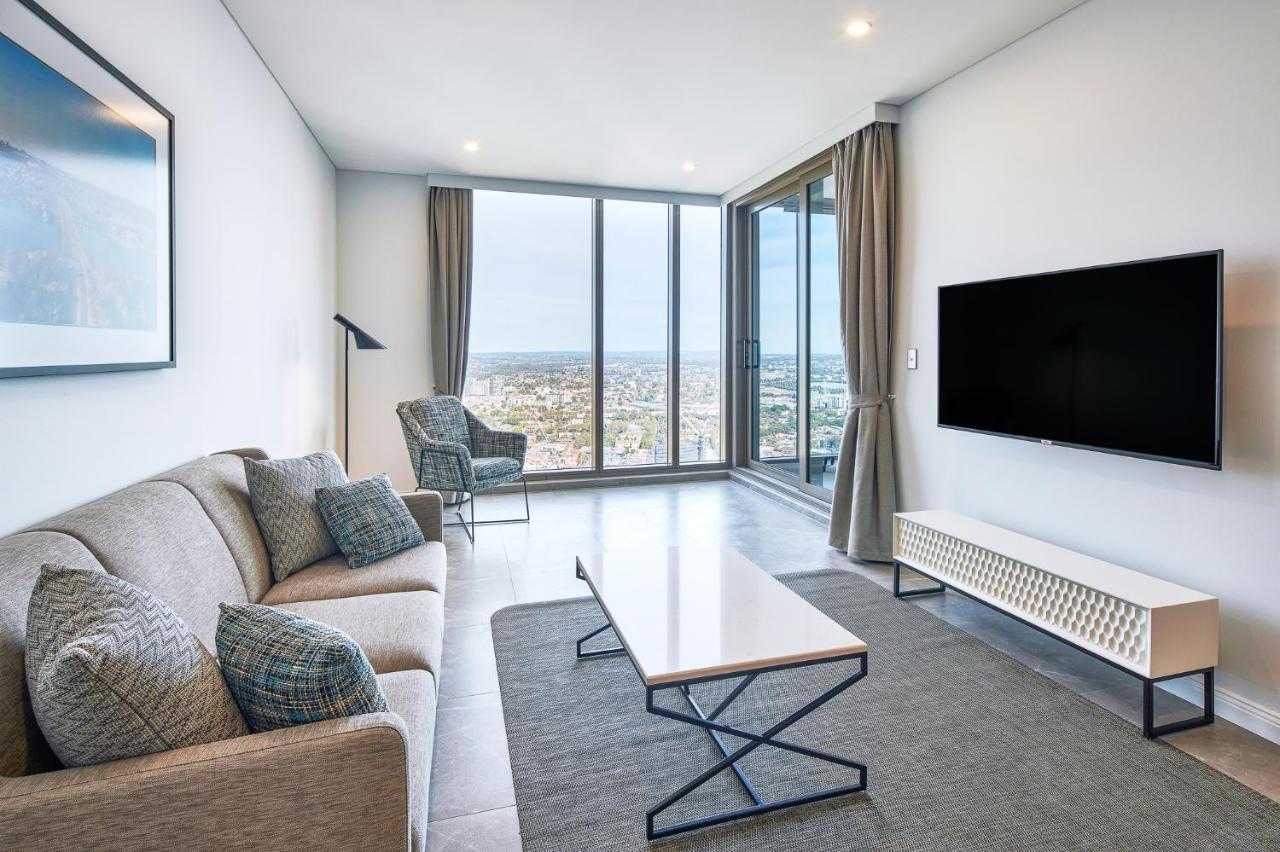 Meriton Suites George Street, Parramatta Sydney Buitenkant foto