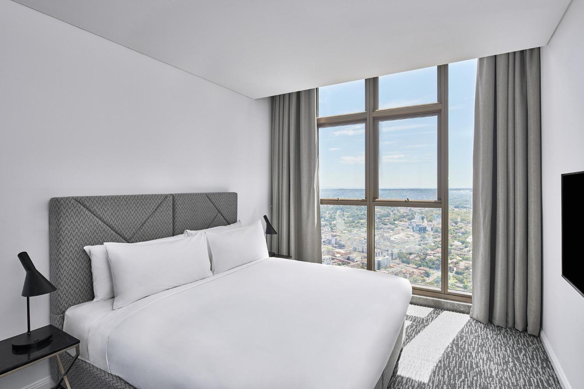 Meriton Suites George Street, Parramatta Sydney Buitenkant foto