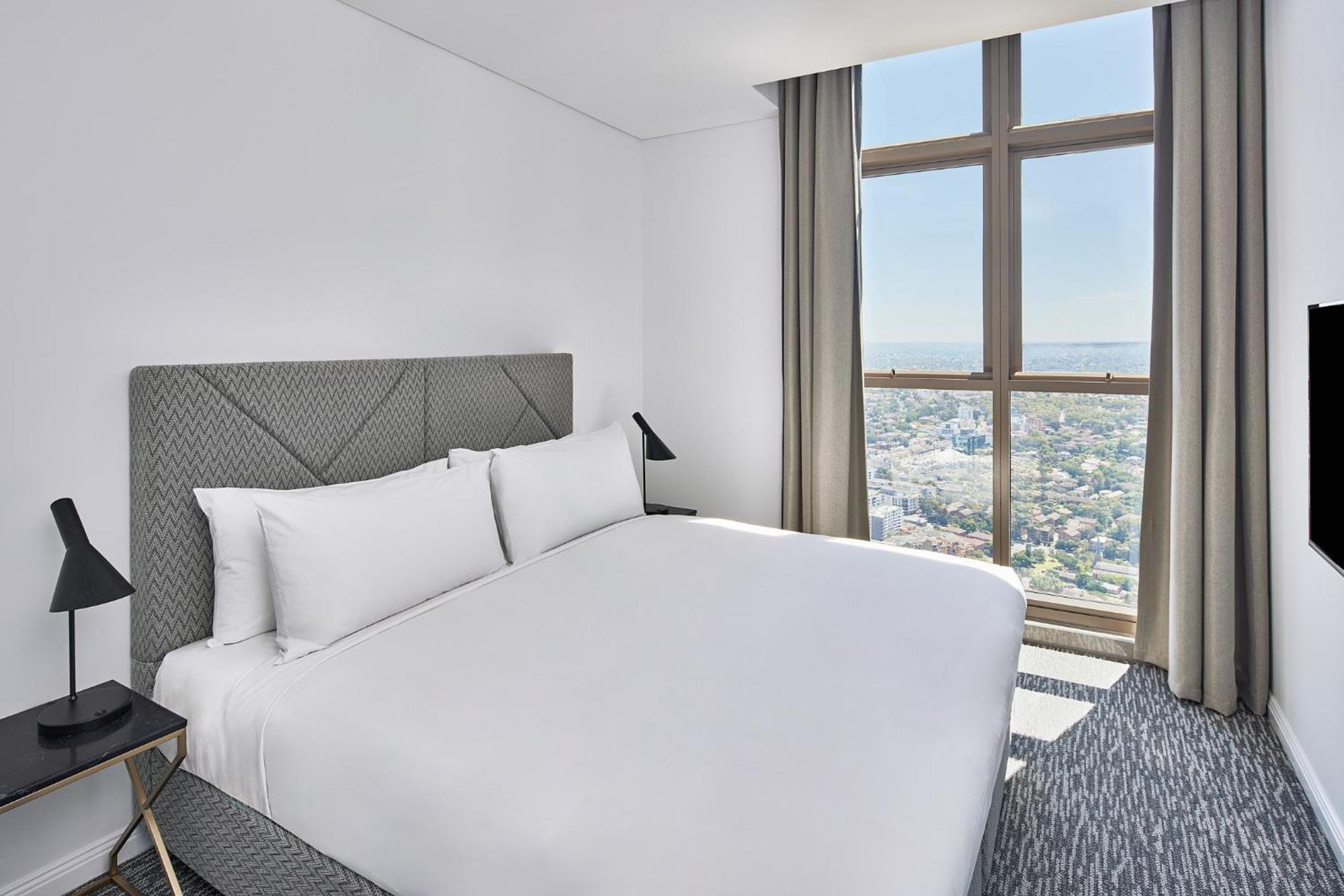 Meriton Suites George Street, Parramatta Sydney Buitenkant foto