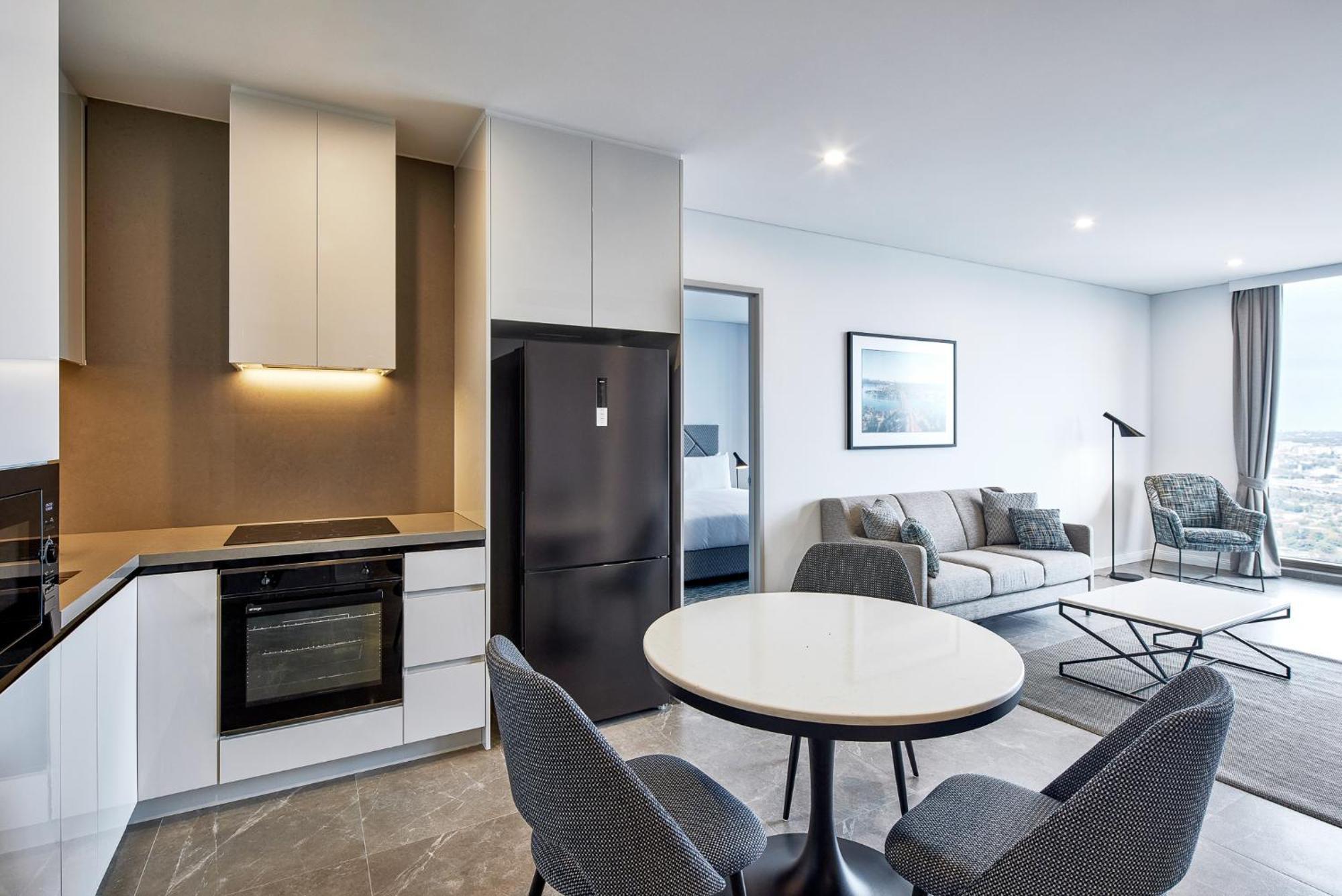 Meriton Suites George Street, Parramatta Sydney Buitenkant foto