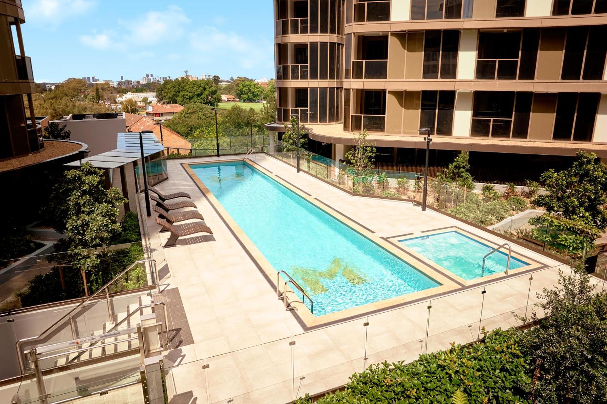 Meriton Suites George Street, Parramatta Sydney Buitenkant foto